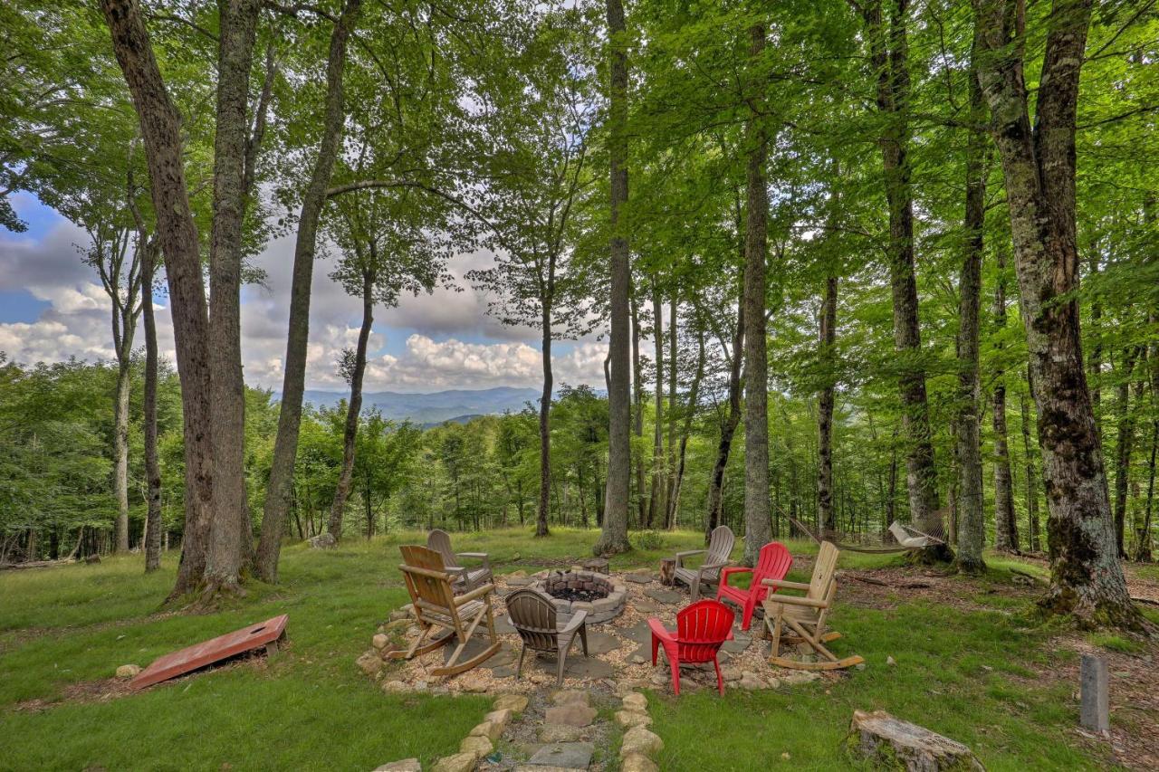 Beech Mountain Cabin Retreat With Hot Tub And Views! 외부 사진