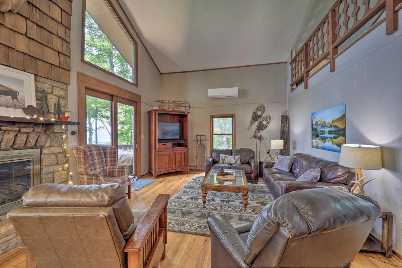 Beech Mountain Cabin Retreat With Hot Tub And Views! 외부 사진