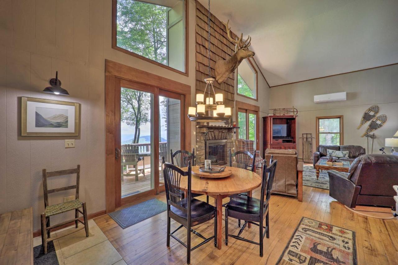Beech Mountain Cabin Retreat With Hot Tub And Views! 외부 사진