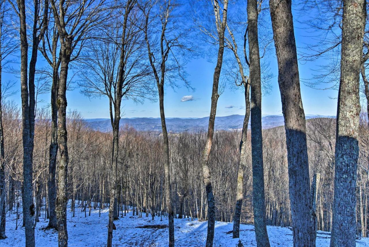 Beech Mountain Cabin Retreat With Hot Tub And Views! 외부 사진